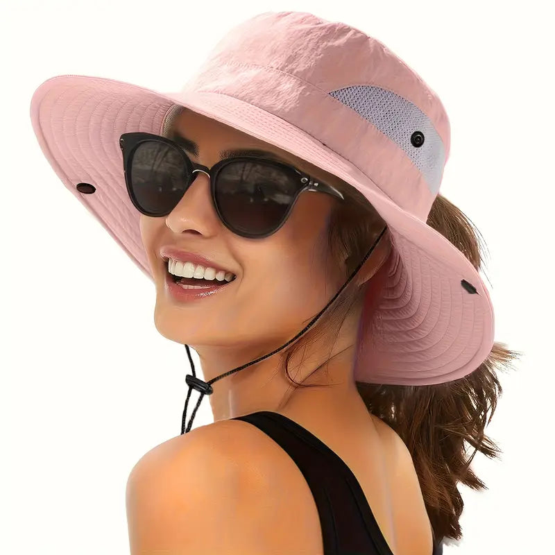 Mountaineering Ponytail Hat | Sun Shade – Breathable Outdoor Protection