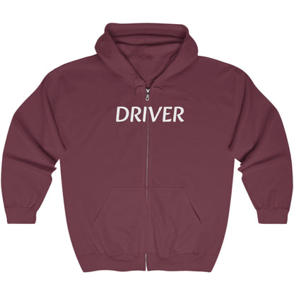 Our Trailer is a TrailManor DRIVER - Unisex Heavy Blend™ Full Zip Hooded Sweatshirt - Zip-Up Hoodie