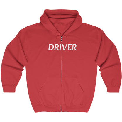 Our Trailer is a TrailManor DRIVER - Unisex Heavy Blend™ Full Zip Hooded Sweatshirt - Zip-Up Hoodie