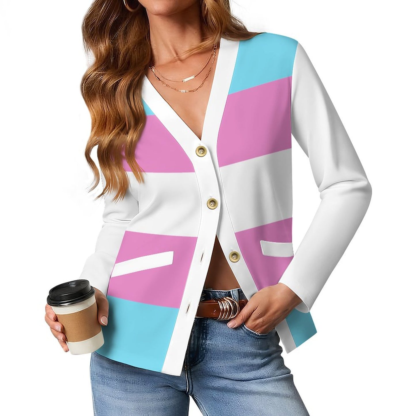 Show Your Pride | Women's Lightweight Cardigan - Soft Everyday Layer