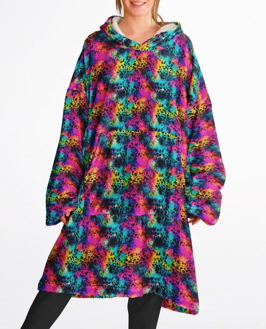 Rainbow Leopard - Snug Hoodie