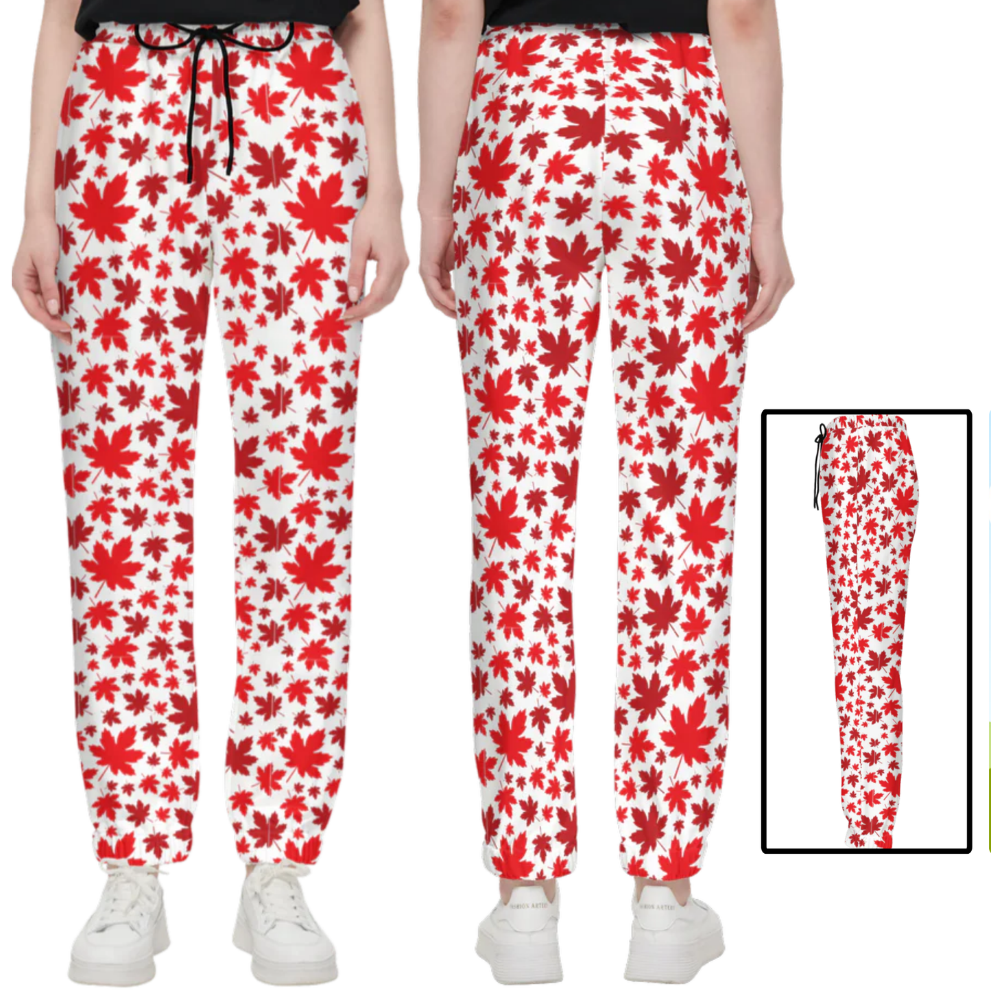 Canadian Maples | Unisex Eco Joggers - Comfort in Every Step - Cotton Feel