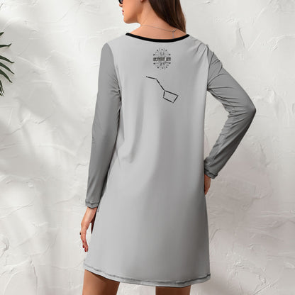 Women's Long Sleeve Nightshirt - Many Designs to Choose From