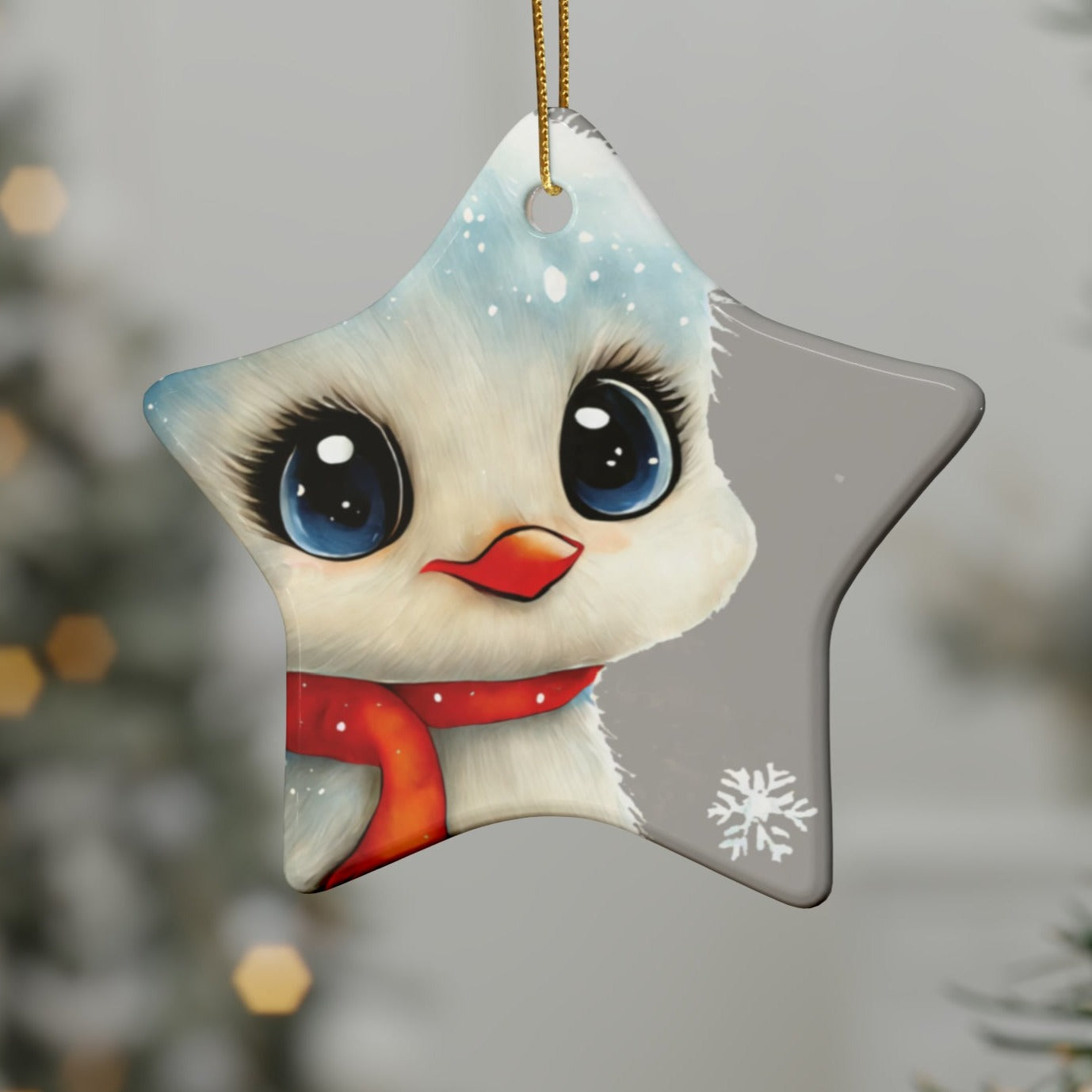Woodland Creatures | Ceramic Christmas Ornaments (1pcs, 5pcs, 10pcs, 20pcs) - 10