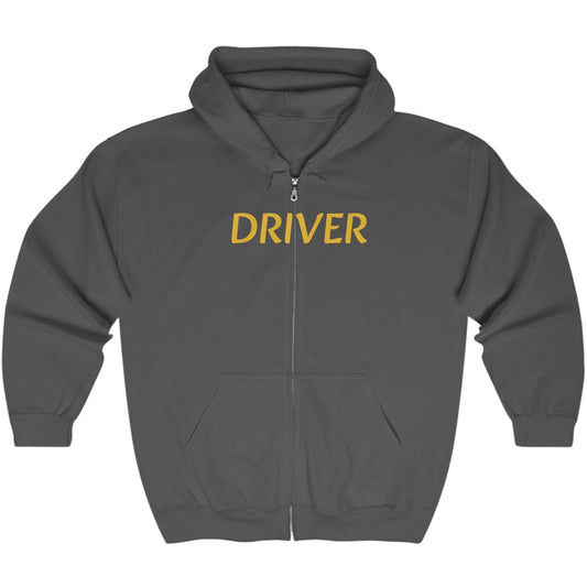 Our Trailer is a TrailManor DRIVER - Unisex Heavy Blend™ Full Zip Hooded Sweatshirt - Zip-Up Hoodie