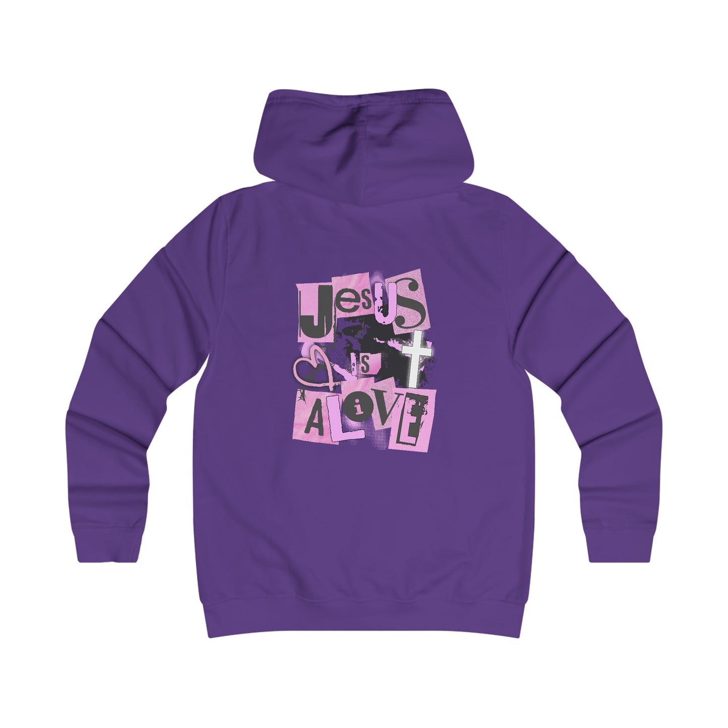 Jesus is Alive - Women's College Hoodie Let everyone know what you know!