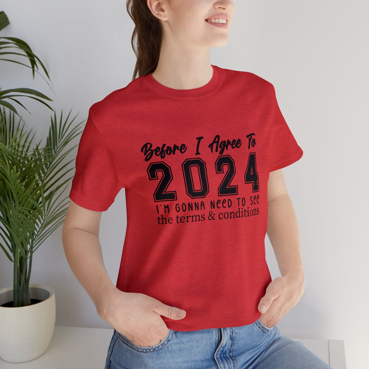 2024 Terms & Conditions - Unisex Jersey Short Sleeve Tee