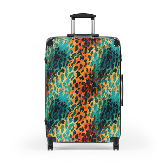 Animal Print Suitcases Available in 3 Sizes (Small, Medium, & Large)