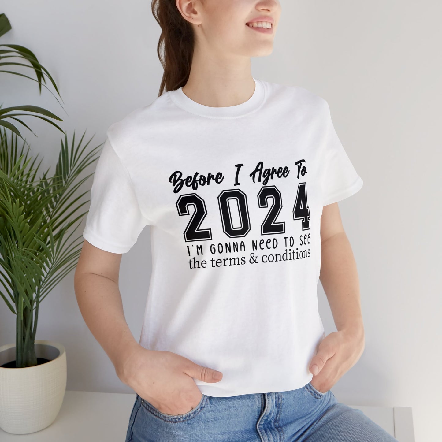 2024 Terms & Conditions - Unisex Jersey Short Sleeve Tee