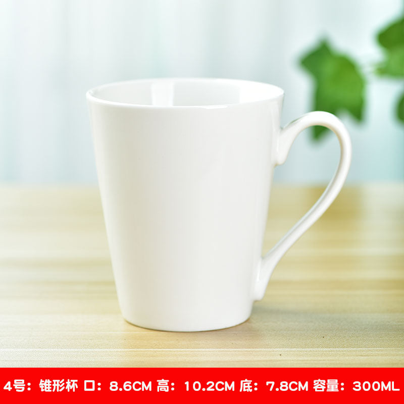 Simple Water Cup Custom Nordic Stall Ceramic Cup Gift Cup Custom INS Mug Lettering Custom Logo