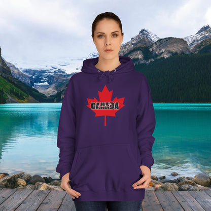 Canada fort | Unisex College Hoodie - Red Maple