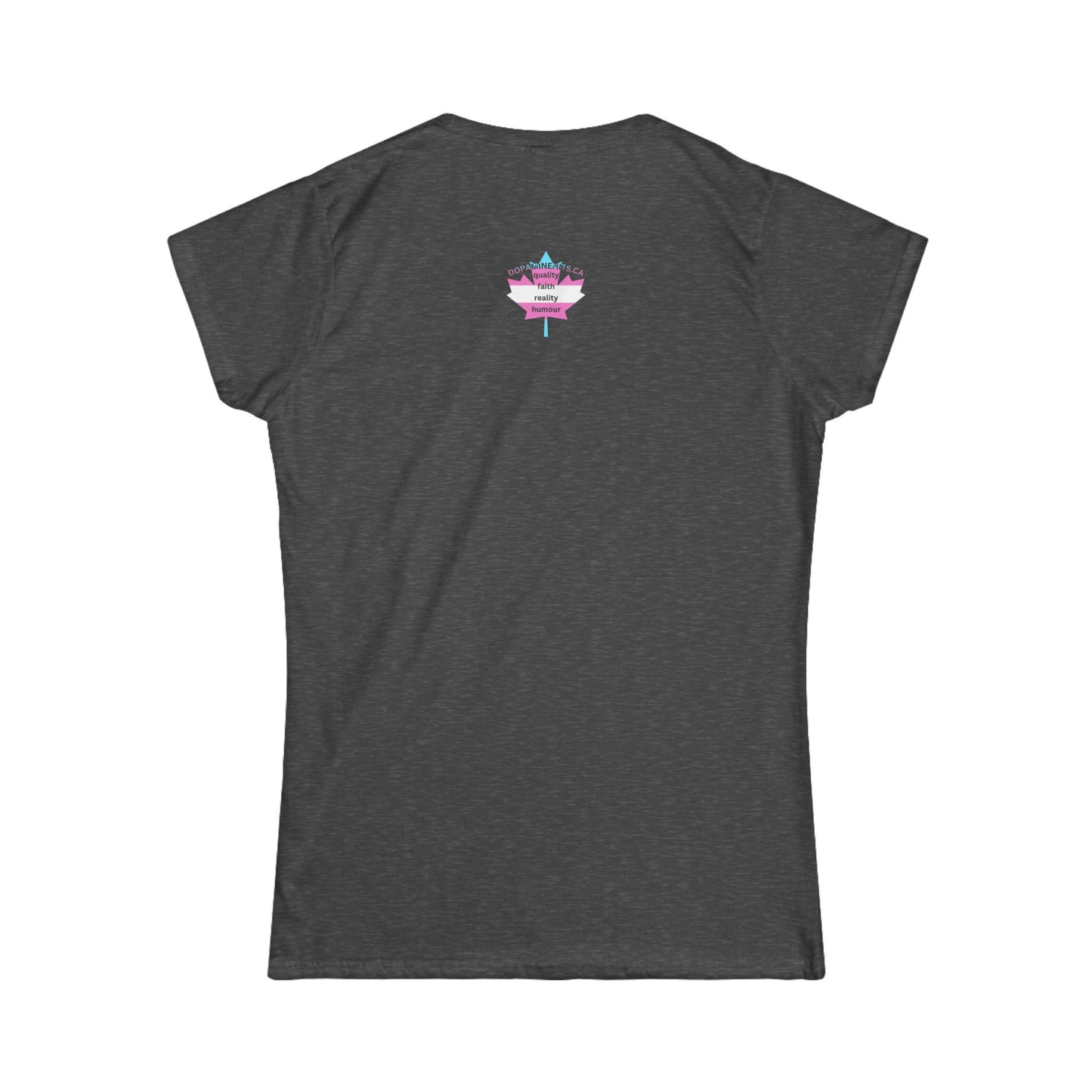 You Will Have To Go Through Me | Women's Softstyle Tee - Transgender