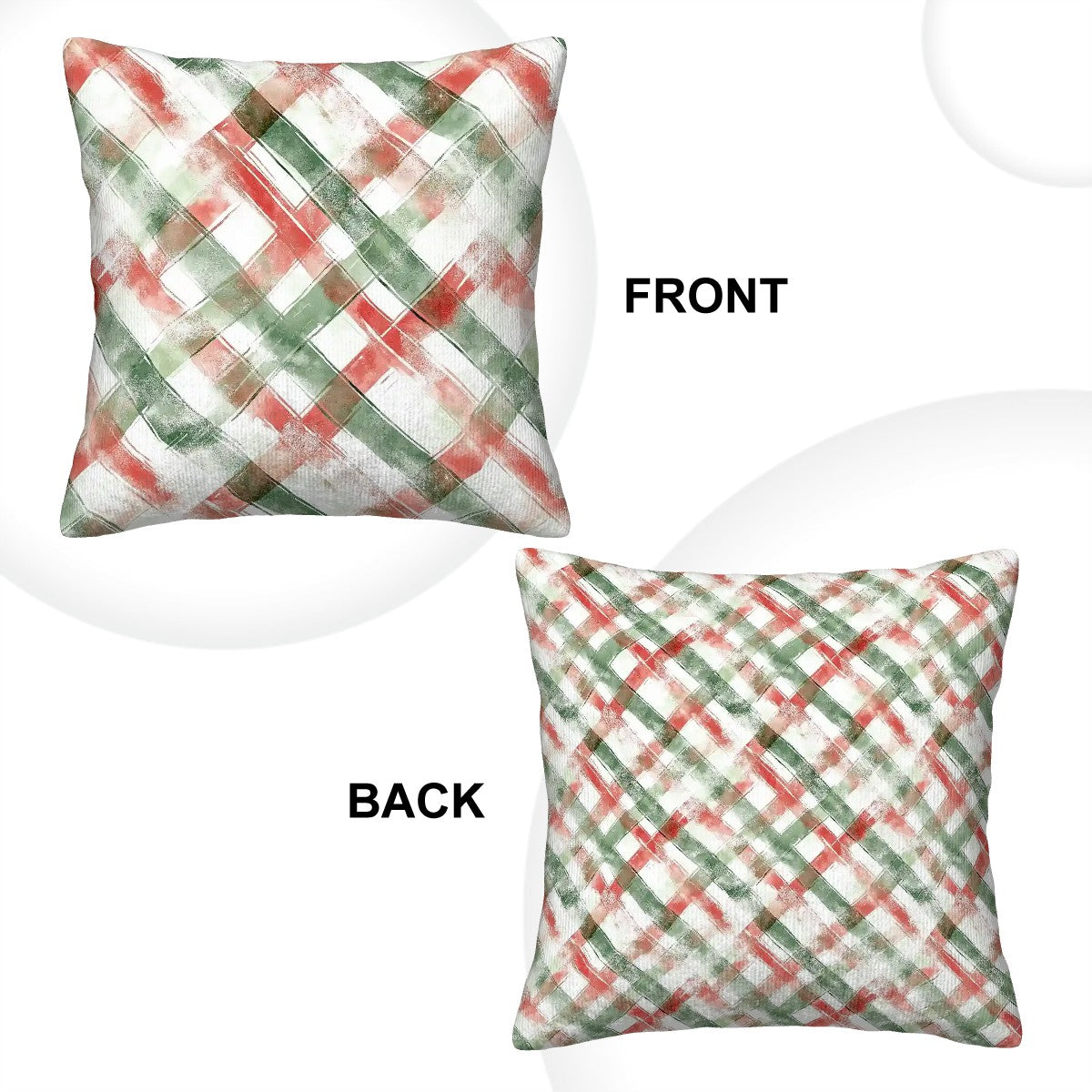 Festive Ultra-Soft Corduroy Throw Pillow Covers – Double-Sided Pillowcase