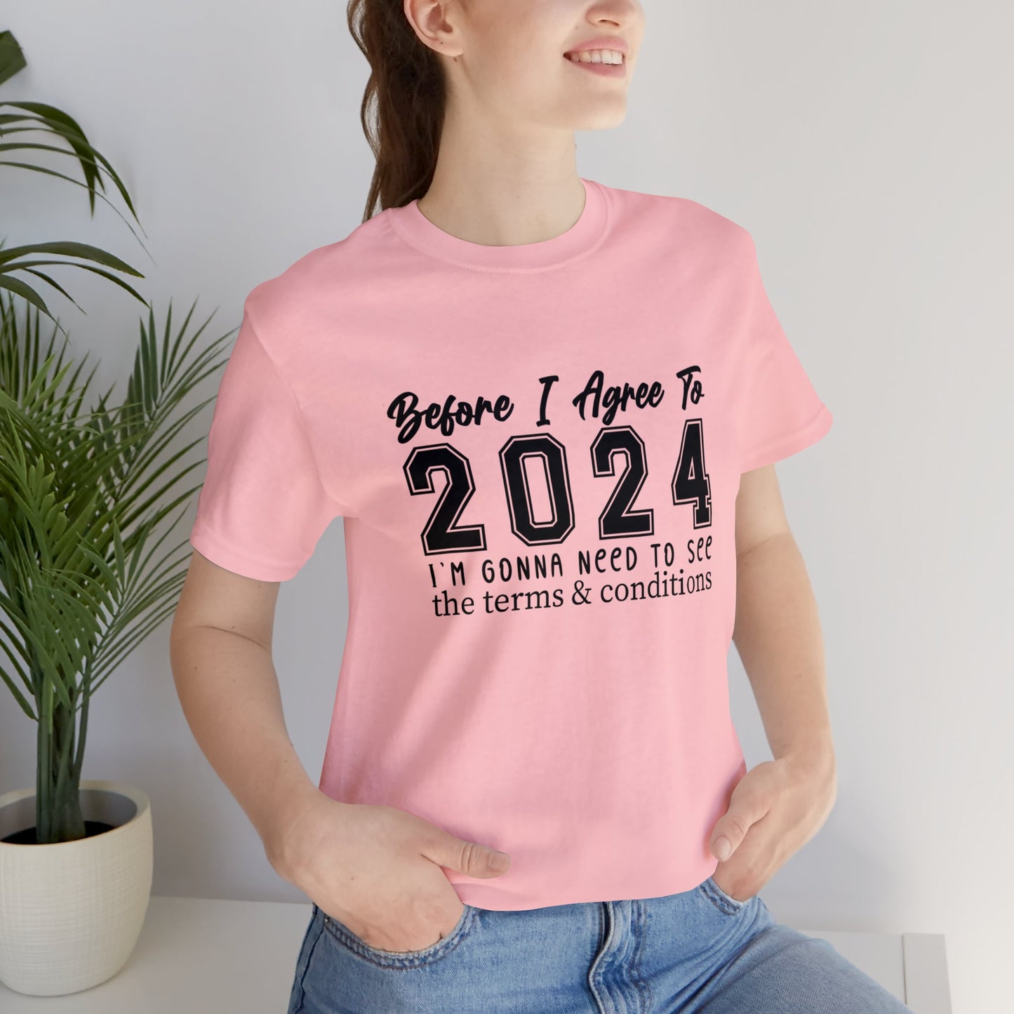 2024 Terms & Conditions - Unisex Jersey Short Sleeve Tee