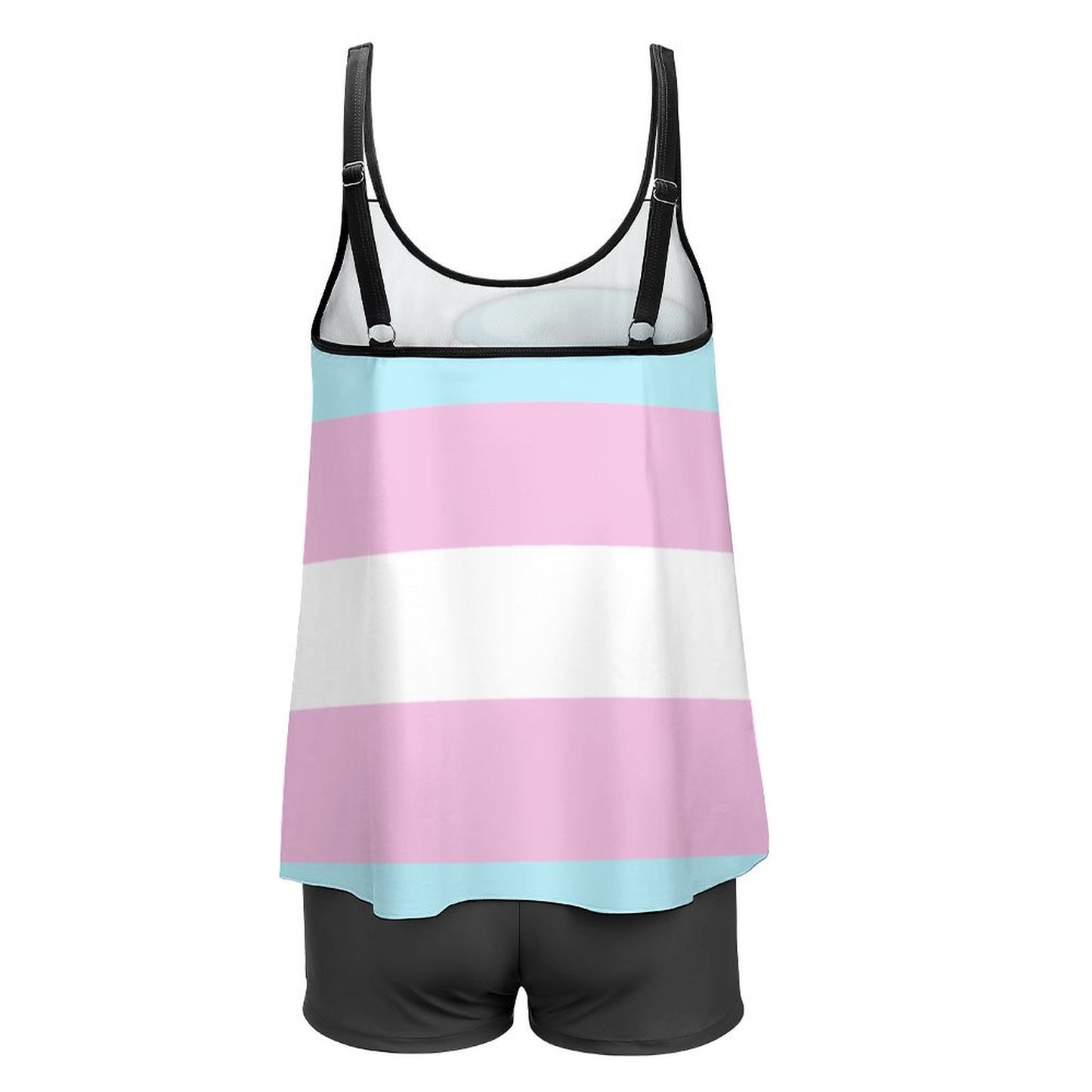 Peeking Kitten | 2-Pc Tankini Swimsuit