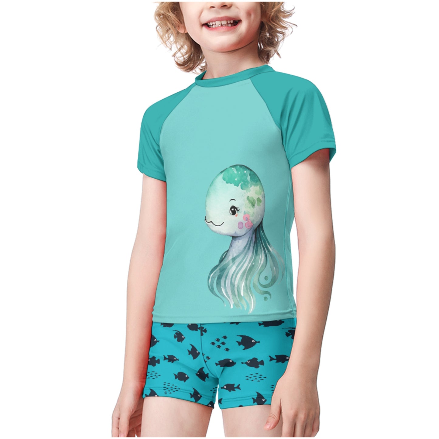 Unisex Children's Shorts Swimsuit