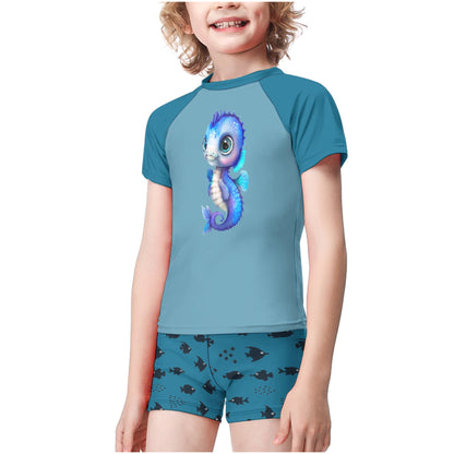 Unisex Children's Shorts Swimsuit