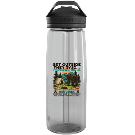 Get Outside They Said, It'll Be A Breath Of Fresh Air... CamelBak Eddy Tritan Renew Water Bottles