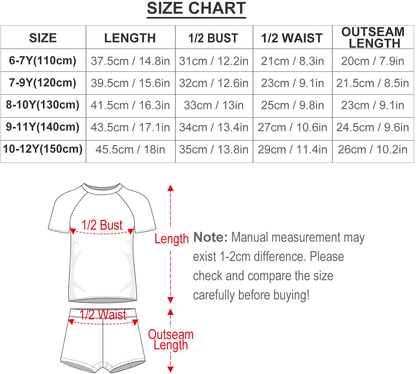 Unisex Children's Shorts Swimsuit