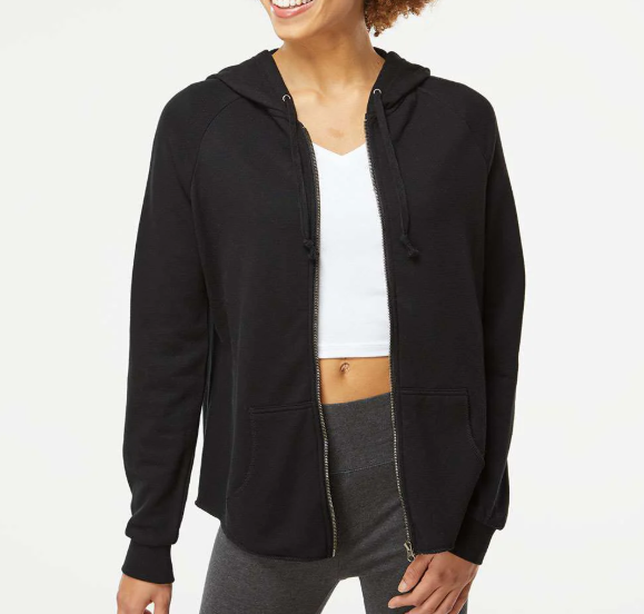 CANADA Bear | Lightweight Women's Wash Zip-Up Hoodie – Relaxed Everyday Layer