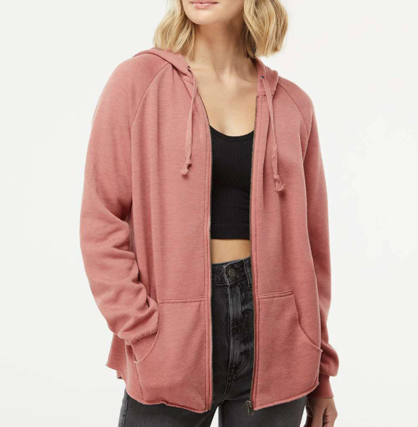 CANADA Bear | Lightweight Women's Wash Zip-Up Hoodie – Relaxed Everyday Layer