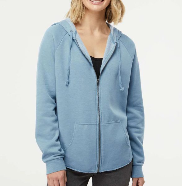 CANADA Bear | Lightweight Women's Wash Zip-Up Hoodie – Relaxed Everyday Layer
