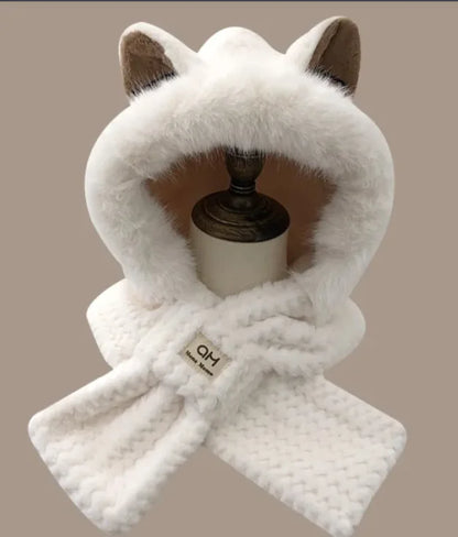 Furry Fox Ear Hat | Cozy, Playful, and Perfect for Winter's Chilly Fun!