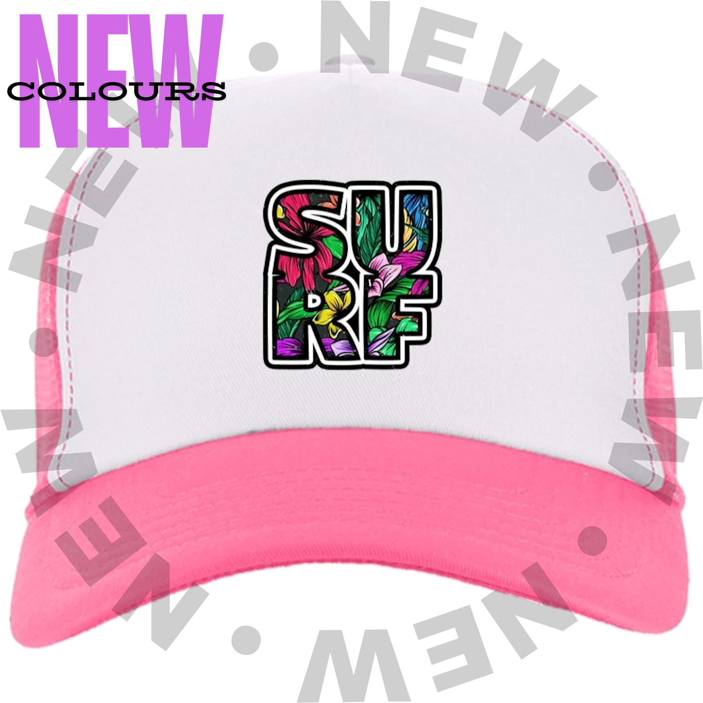 SURF - Summer Trucker Cap - New Colours!