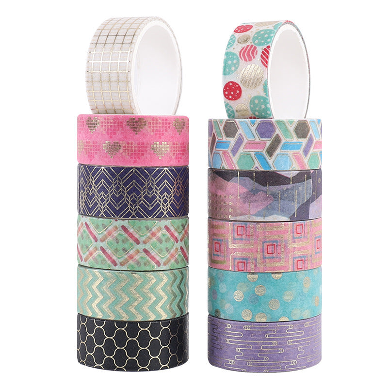Japanese Series Washi Tape | 12 Rolls to Add to Your Collection