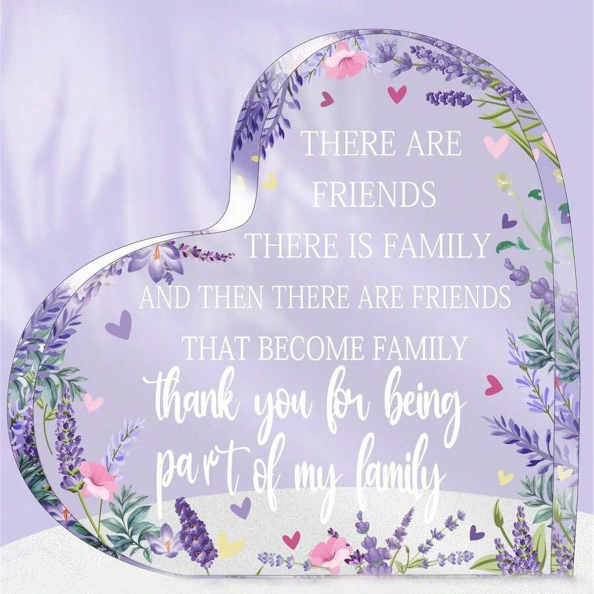 Gifts of Love | Transparent Acrylic Table Ornaments