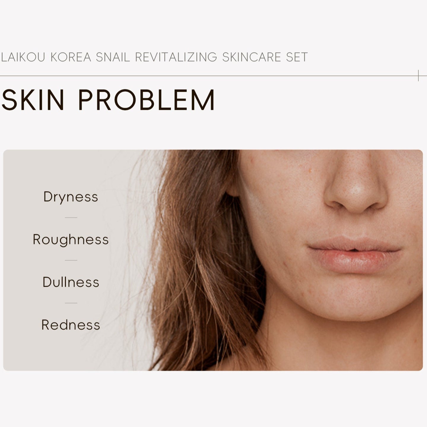 LAIKOU Snail Essence | 5-Piece Skin Care Set  Hydration, Repair & Glow