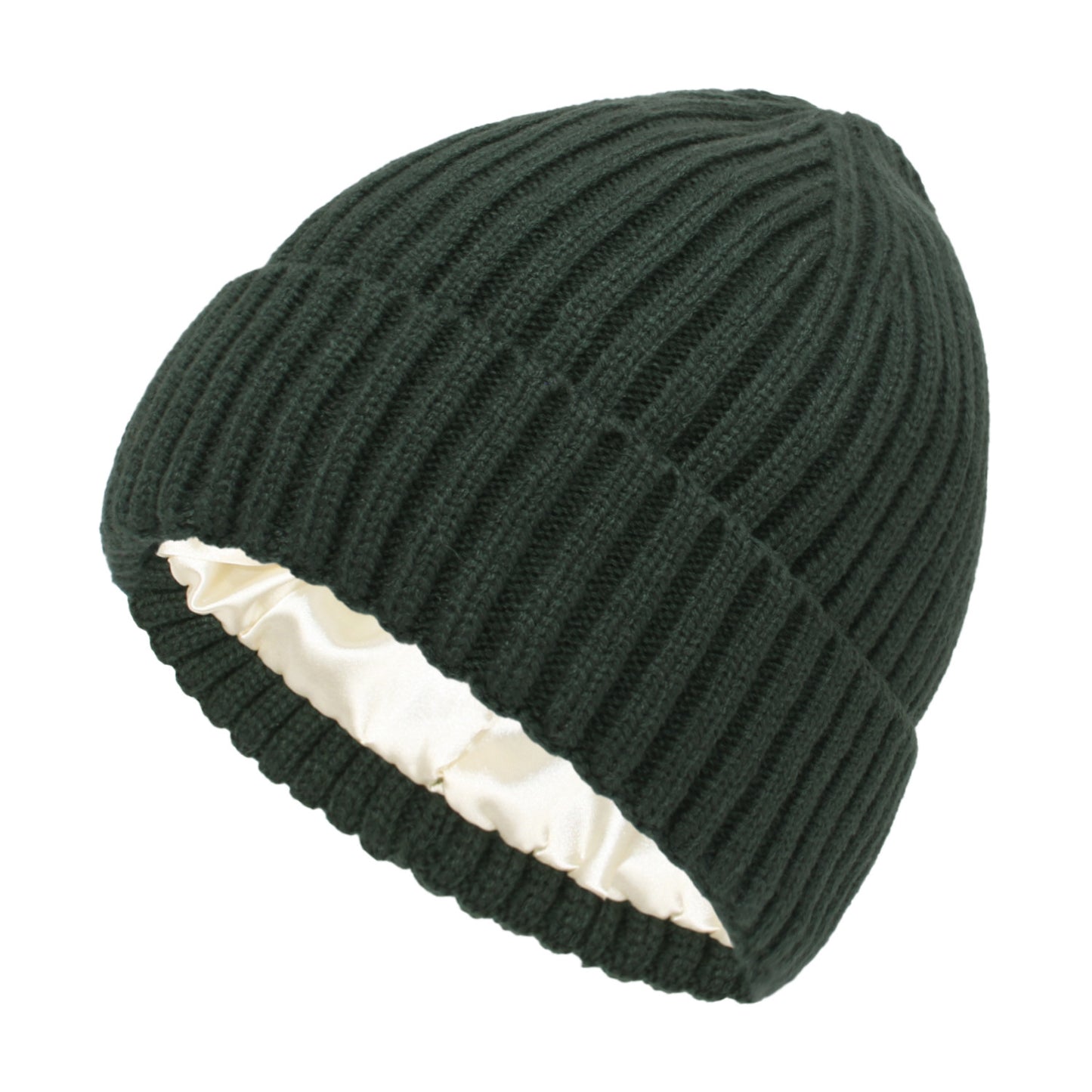 Satin-Lined Knit Winter Hats | Two Sizes to Choose From - Mother Daughter/Son Beanies. Protect  your hair with our Toques