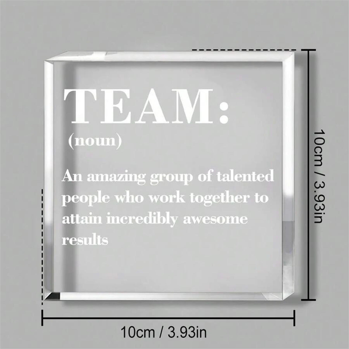 Gifts of Love | Transparent Acrylic Table Ornaments