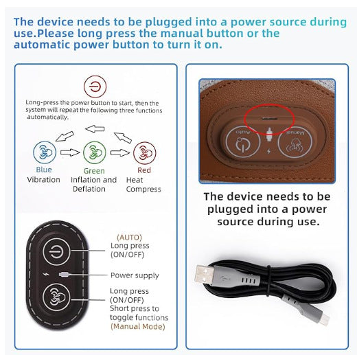 English Cervical Spine Pillow To Protect The Vertebrae, Special Massage For Sleeping, Non-Traction Heating Compress And Repair