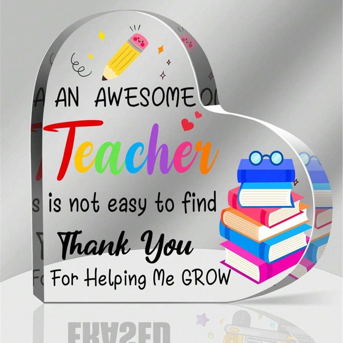 Gifts of Love | Transparent Acrylic Table Ornaments