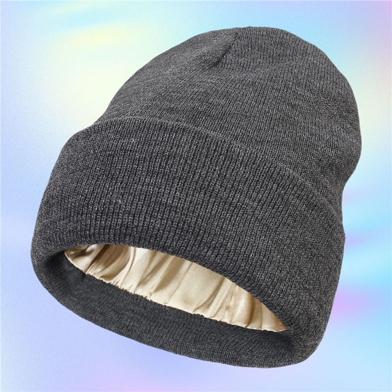 Protect your hair with our Satin-Lined Toque | Helps with Dry Hair and Frizz during Wintertime