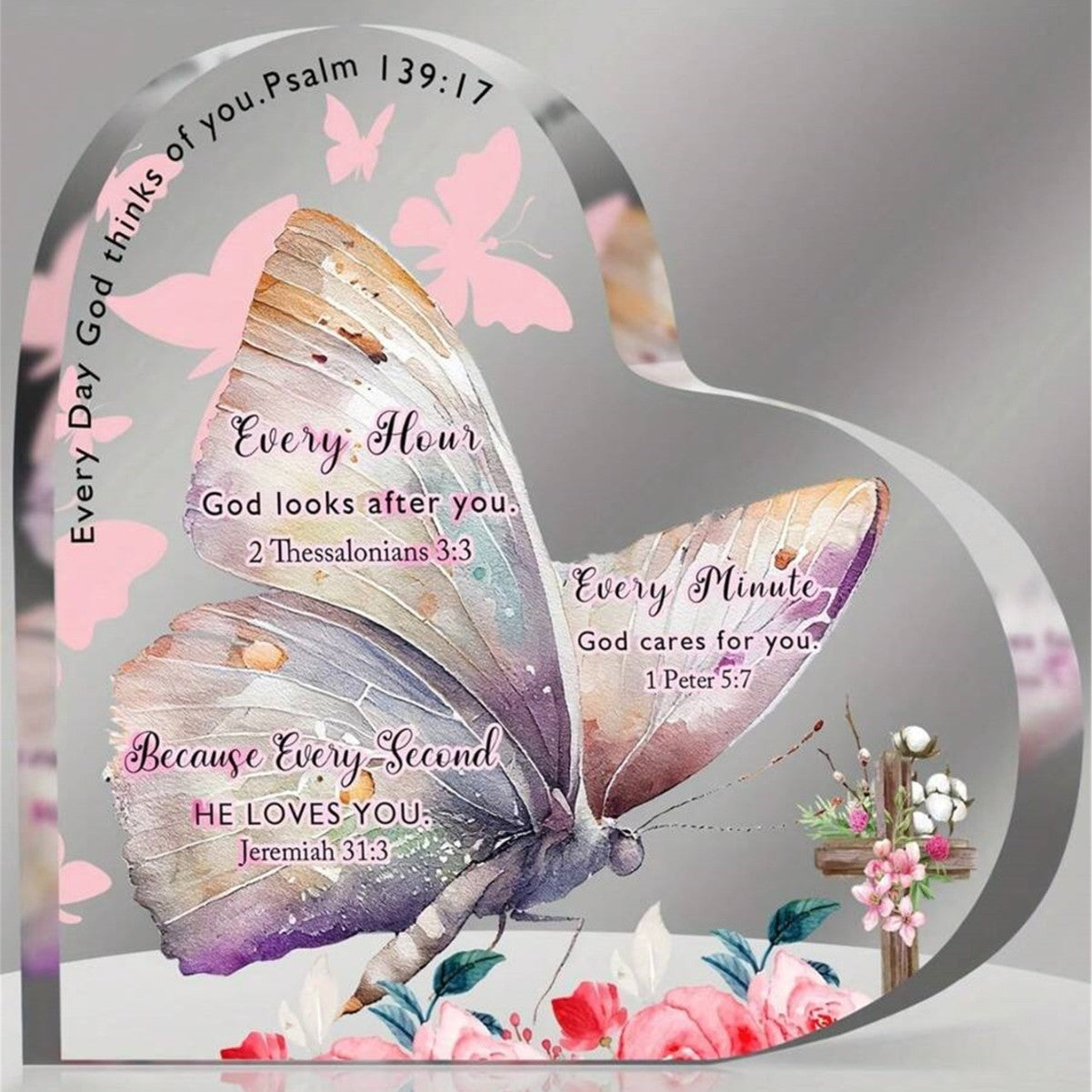 Gifts of Love | Transparent Acrylic Table Ornaments