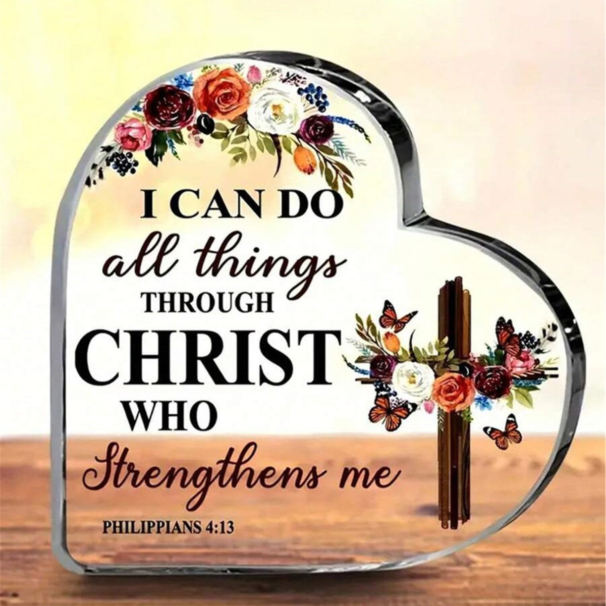 Gifts of Love | Transparent Acrylic Table Ornaments