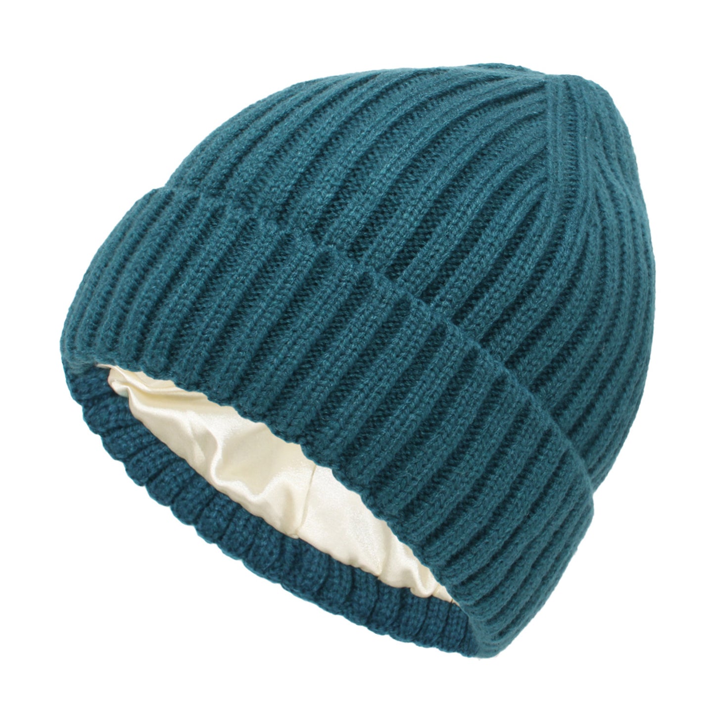 Satin-Lined Knit Winter Hats | Two Sizes to Choose From - Mother Daughter/Son Beanies. Protect  your hair with our Toques