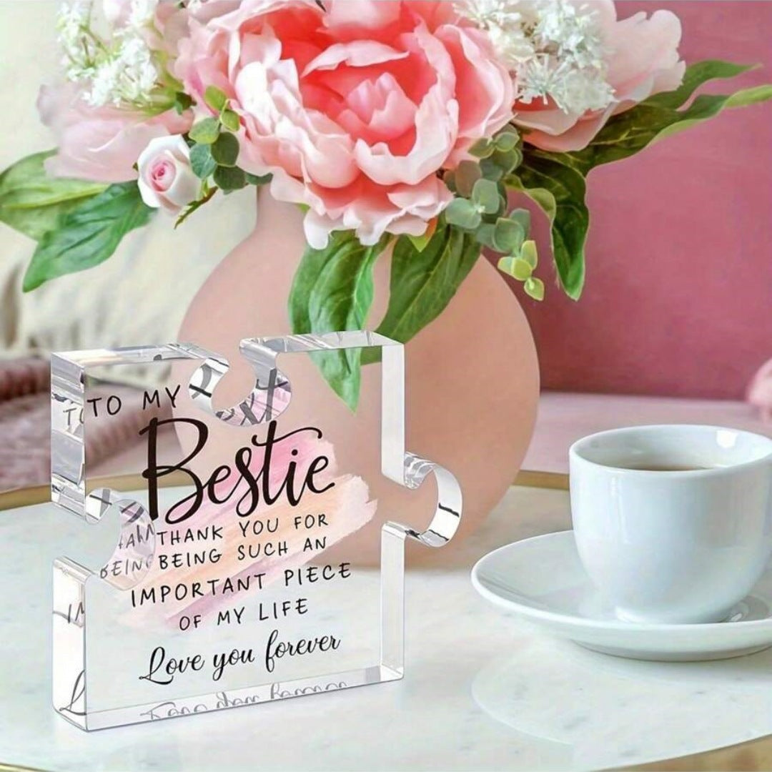 Gifts of Love | Transparent Acrylic Table Ornaments