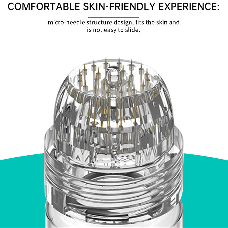 Microneedling Infusion Kit | Peptide Micro Needling - Lifting Fine Lines and Skin-Firming Anti-Wrinkle Hydrolyzed Collagen Serum