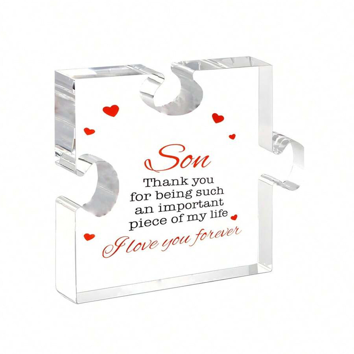 Gifts of Love | Transparent Acrylic Table Ornaments