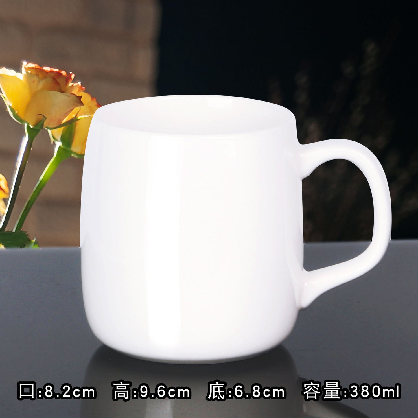 Simple Water Cup Custom Nordic Stall Ceramic Cup Gift Cup Custom INS Mug Lettering Custom Logo