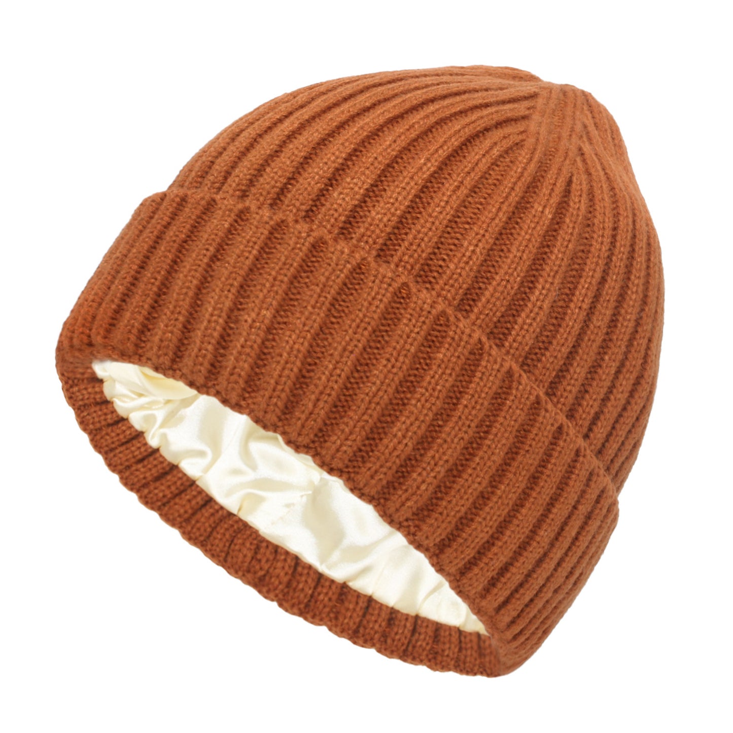 Satin-Lined Knit Winter Hats | Two Sizes to Choose From - Mother Daughter/Son Beanies. Protect  your hair with our Toques