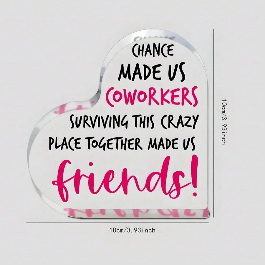 Gifts of Love | Transparent Acrylic Table Ornaments