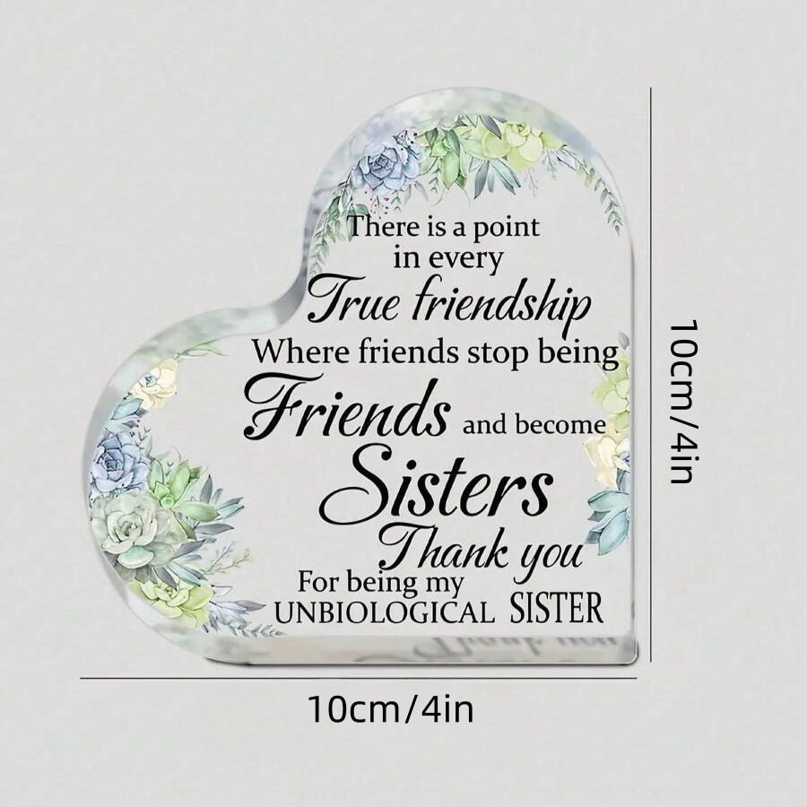 Gifts of Love | Transparent Acrylic Table Ornaments