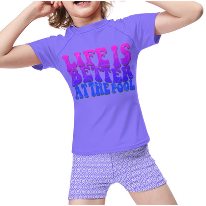 Unisex Children's Shorts Swimsuit