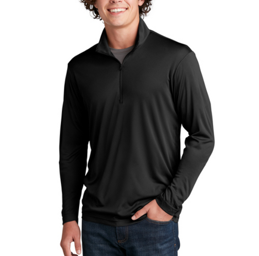 May The Course Be With You | Sport-Tek Quarter-Zip Golfing Pullover – Lightweight Performance Style