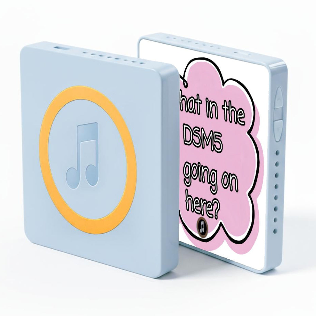 What in the DSM5 is going on here? | Musical Fridge Magnet - Pink