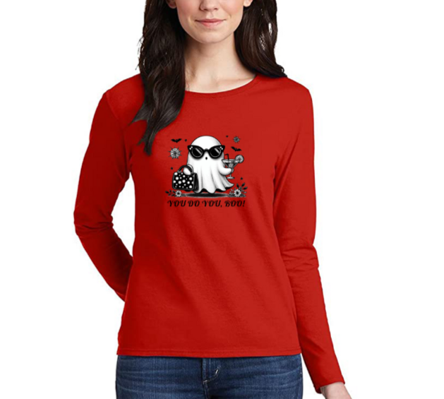 You Do You, Boo! - Women's Long Sleeve 100% Cotton T-Shirt